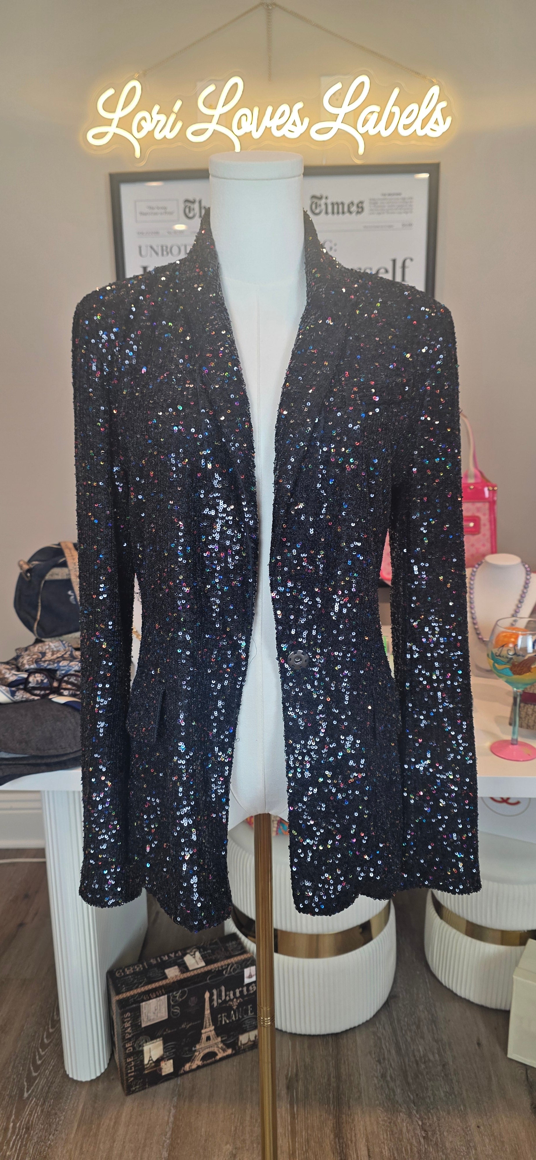 MILLY Confetti Blazer