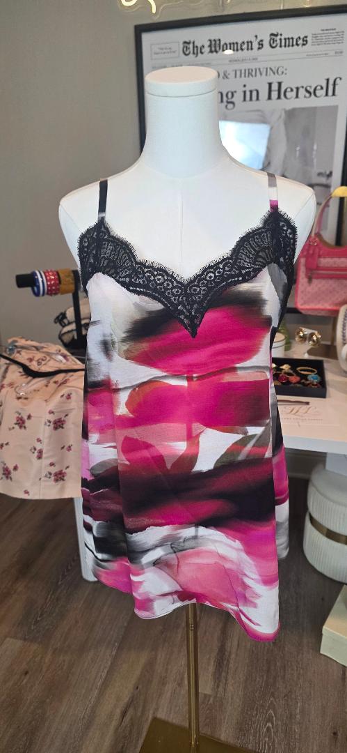 ALEXANDER MCQUEEN SILK CAMI