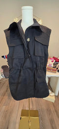 Black Cinch Vest