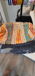 Summer Beaded clutch bag