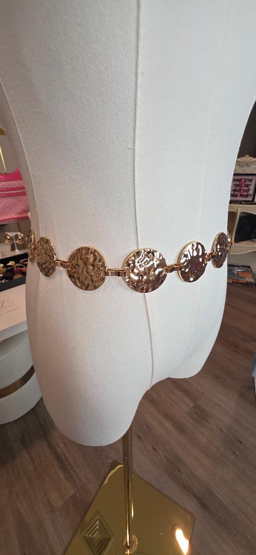GOLD CHAIN DECORATIVE BELT