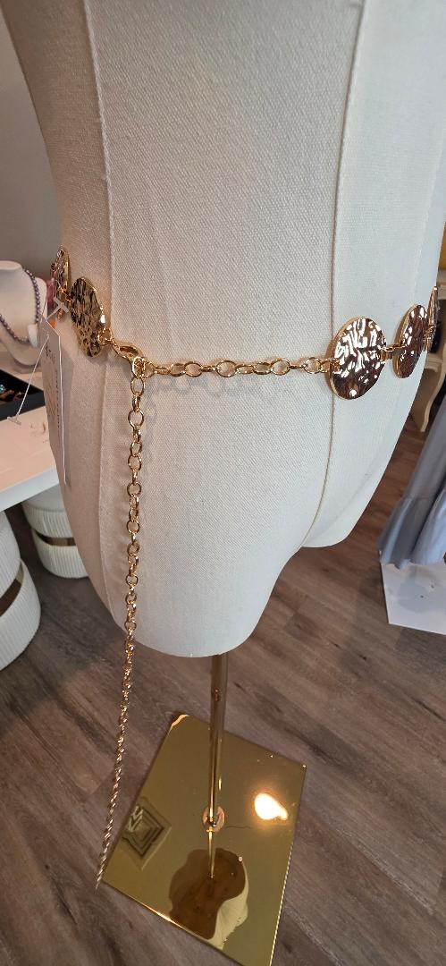 GOLD CHAIN DECORATIVE BELT