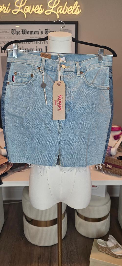Vetements x Levi's Denim Mini Skirt.