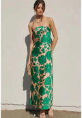 MEADOW BLUSH STRAPLESS DRESS