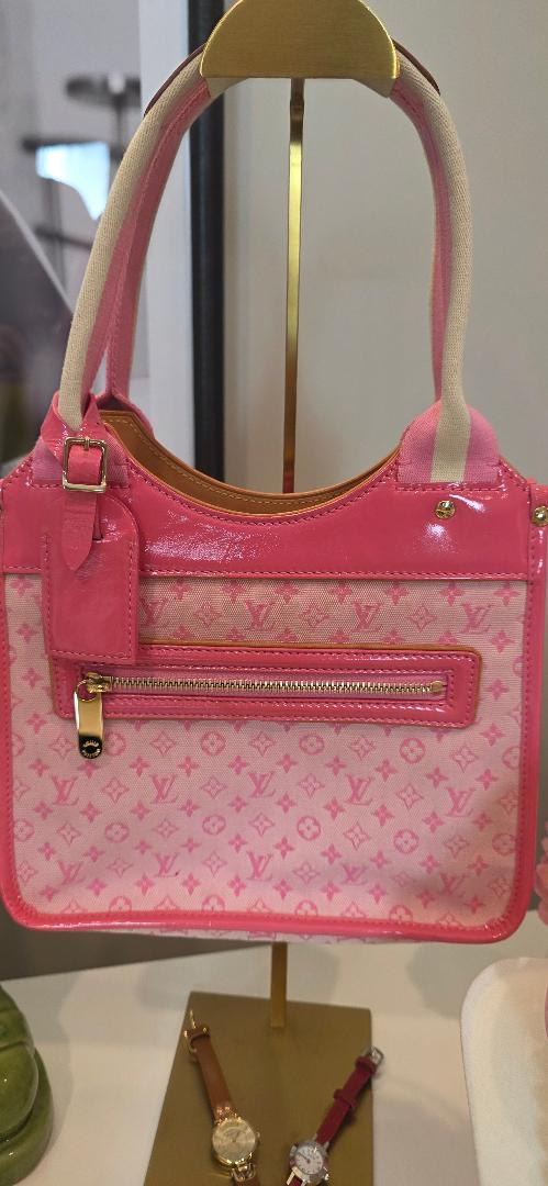 Louis Vuitton Monogram Mini Lin Sac Kathleen Bag