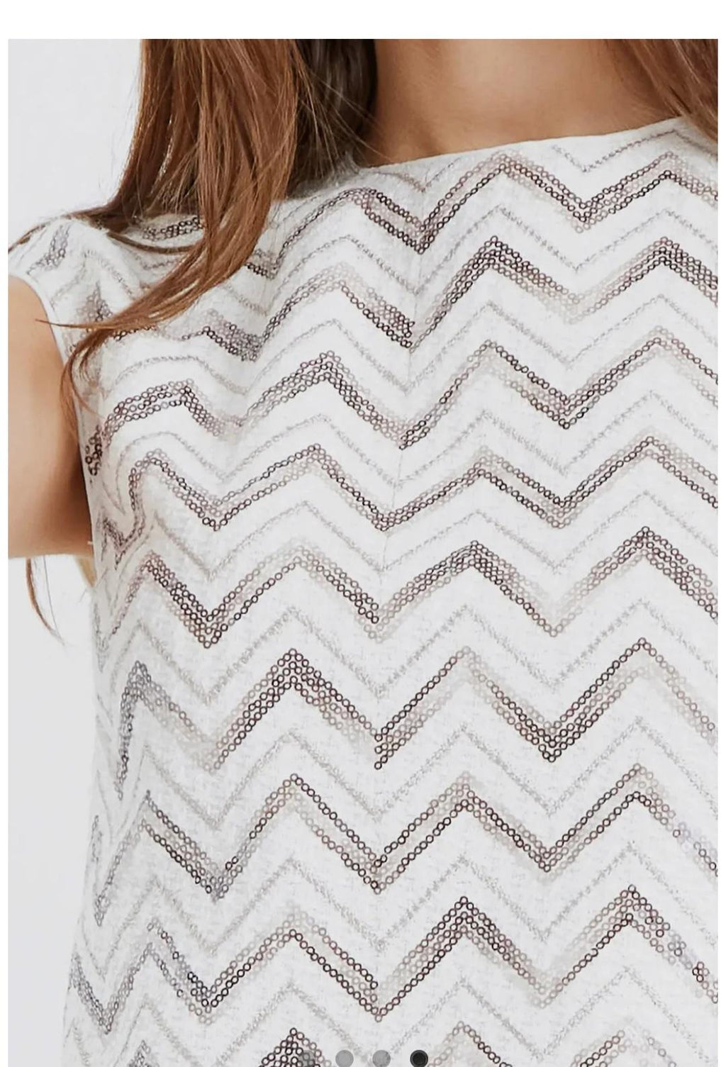 TOLEDO SEQUINS TOP
