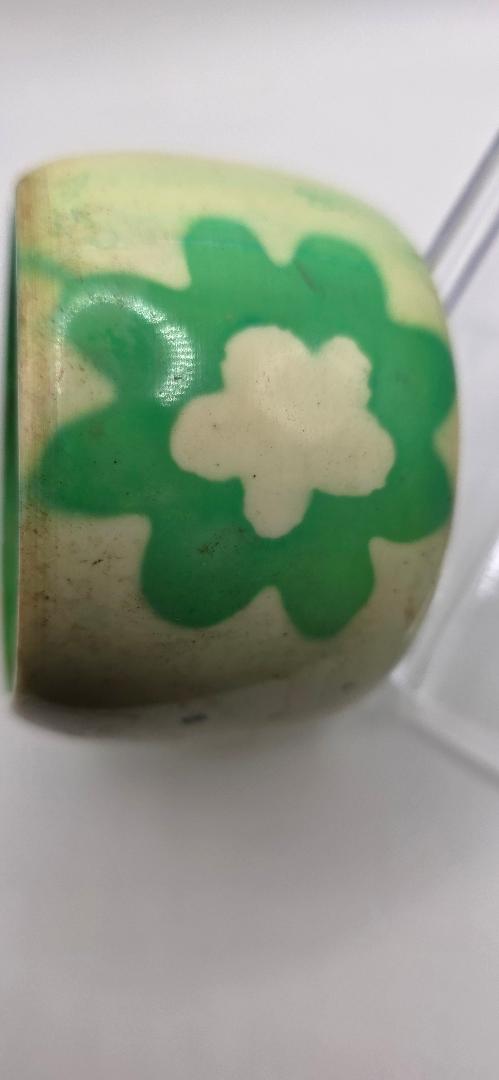 VINTAGE 70'S FLOWER BANGLE