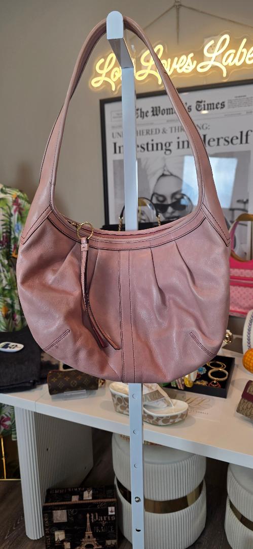 Vintage Coach Ergo Pleated Hobo shoulder bag