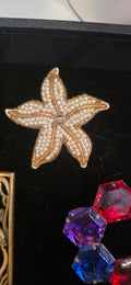 Vintage Liz Claiborne starfish brooch
