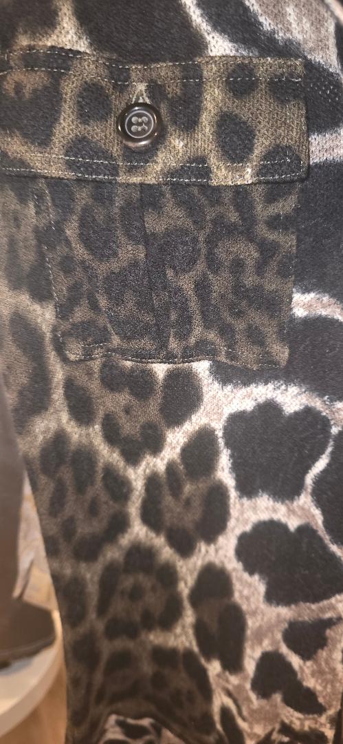 VINTAGE YSL LEOPARD DRESS